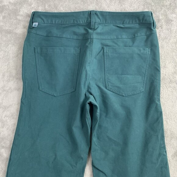 Lululemon ABC Relaxed-Fit Cropped Pant Mens 33x26” Utilitech Green Jasper Preppy - Picture 14 of 14